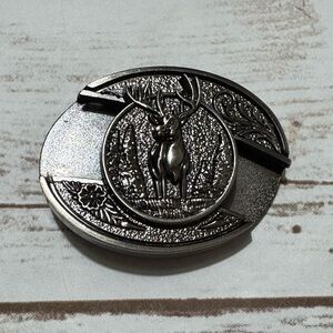 Vintage Deer Buck Belt Buckle